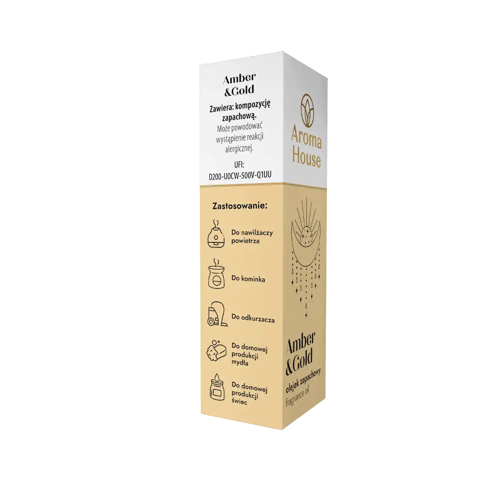 Olejek zapachowy AMBER & GOLD